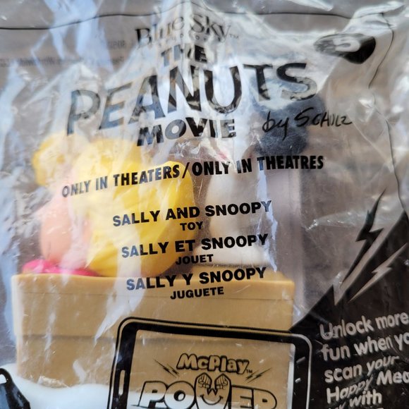 THE PEANUTS MOVIE 2015 McDonalds Happy Meal Toys Lot of 3 - #2 #5 #6 Packaging - Picture 4 of 9
